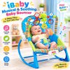 iBaby Musical Baby Bouncer 2-in-1 – Rocking Seat & Toddler Chair