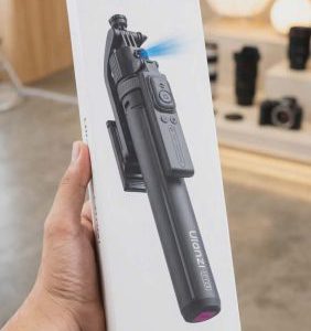 ULANZI TT23 64" Auto Face Tracking Tripod for iPhone/Android with Remote, 360°Rotating Selfie Stick That Follows Your Movement, Facial Recognition Tripod for iPhone 18 Pro Max/18 Pro/17/16/15/14/13/Android/ Camera/GoPro