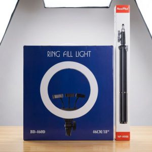 💡📸 Ring Fill Light (18” / 46cm) + Stand