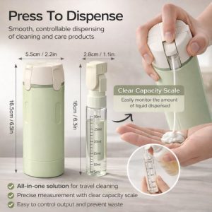 4-in-1 Travel Dispenser Bottle Set2
