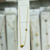 Anti-tarnish paper plane and star chain necklace