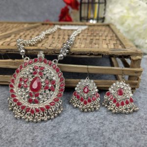 Antique Oxidized Necklace