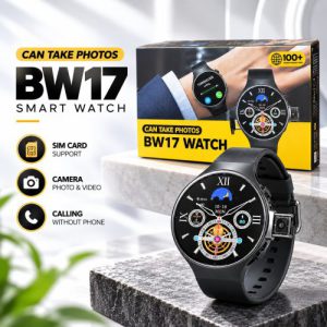 BW17 Smart Watch with Built-in Camera & SIM Card Support (Round Dial) (1)