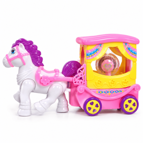 CARRIAGE Battery Operated Toy Carriage Set