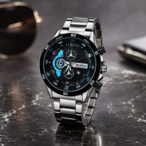 Curren 8402 Chronograph Men’s Watch (1)
