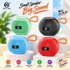 DV1103 Mini Portable Bluetooth Speaker – 5W Stereo Sound, Deep Bass & USB/TF