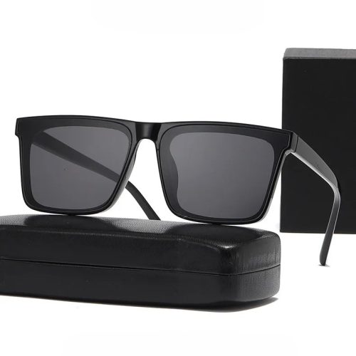 Double poly Black Sunglasses for Men & Women