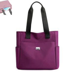 Fashion Shopping Bag (Purple) (1)