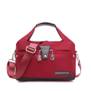 Large Capacity Waterproof Anti-theft Fashion (maroon)
