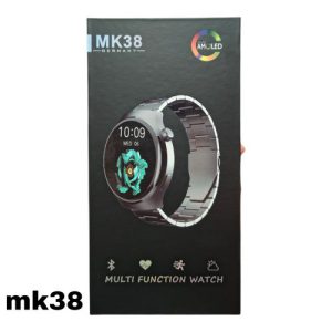 MK38 Premium Round AMOLED Smart Watch