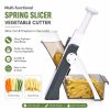 Multi-Functional Vegetable Slicer & Cutter – Adjustable Mandoline for Julienne & Dicing