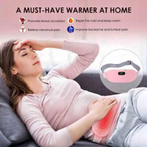 Period Pain Relief Waist Belt Heating Pad Device (1)