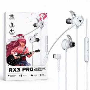 Plextone RX3 Pro Cyberpunk Gaming Earphone – Wired Stereo Headset with Dual Mic (1)