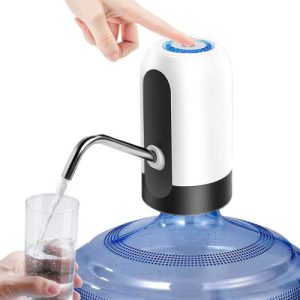 Rechargeable Electric Water Dispenser Pump – USB Wireless Bottle Pump with One-Touch Operation