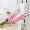 Rubber Cleaning & Dishwashing Gloves – Waterproof Heat-Resistant Kitchen Gloves