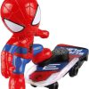 Spiderman Stunt toys for kids. Sliding Plate