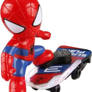 Spiderman Stunt toys for kids. Sliding Plate