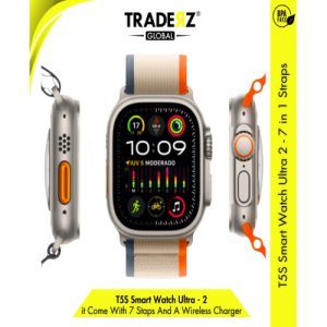 T5S Ultra Smart Watch with 7 Different Straps Bluetooth Calling