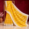Traditional Sylheti Handloom Cotton Manipuri Saree with Shiuli Flower Motif (1)