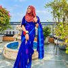 Traditional-Sylheti-Handloom-Cotton-Manipuri-Saree-with-Shiuli-Flower-Motif