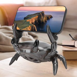 VO-F8 3-in-1 Crab Bluetooth Speaker & Phone Holder – 5W Sound
