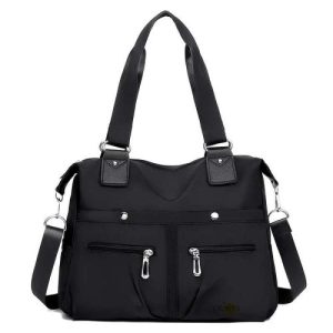 Women's Solid Nylon Casual
